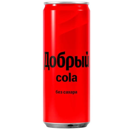 Кола добрый жб 0.33 без сахара